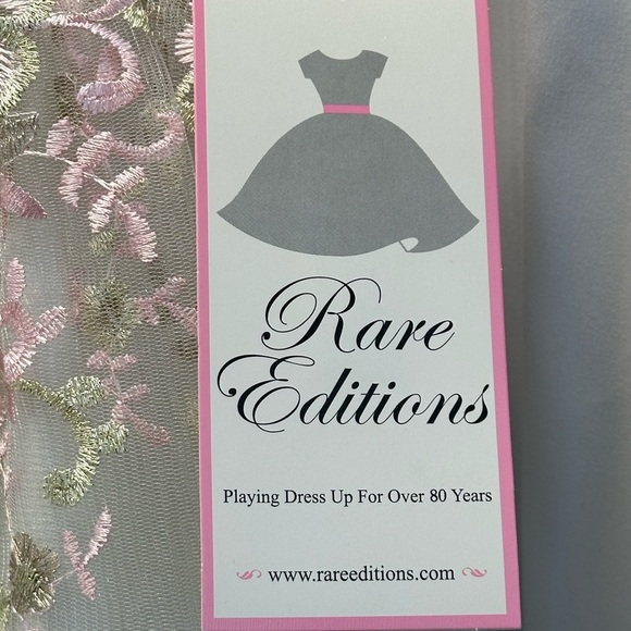 Rare Editions Baby Embroidered Formal Dress Bloomers 2-piece Set - Ivory - 18mo - Picture 9 of 11